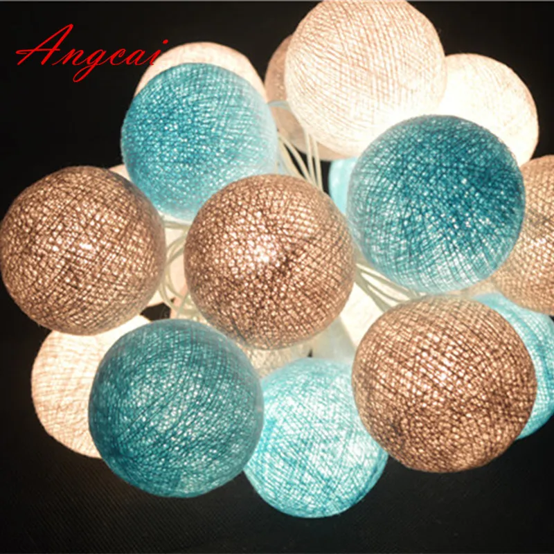 Coastal beach tone 20PCS/SET cotton ball string lights fairy party wedding home garden decor USB battery AC plug in
Coastal beach tone 20PCS/SET cotton ball string lights fairy party wedding home garden decor USB battery AC plug in