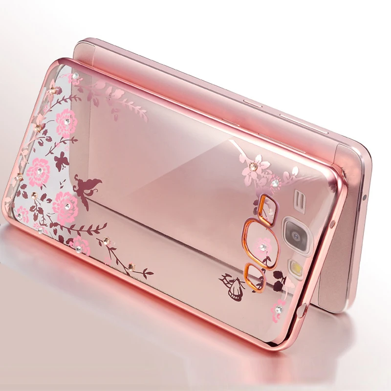 YonLinTan etui coque чехол для Samsung Galaxy J5 J 5 2015 j500 прозрачные Роскошные 3d чехлы телефонов