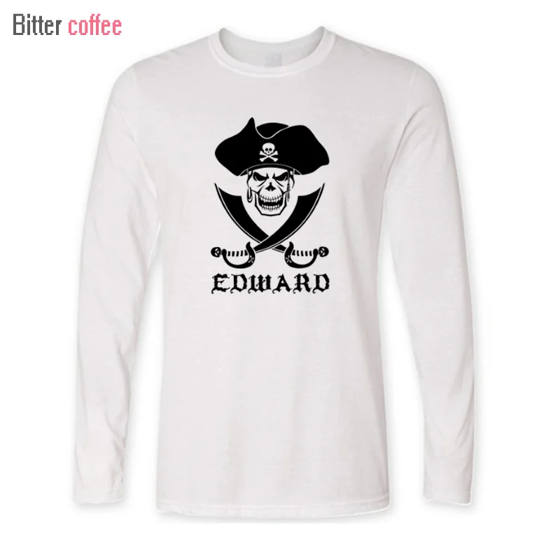 Autumn Winter Hot Sale New Pirate Skull Cross Swords Man T Shirt Long Sleeve Casual Printing 100% Cotton Men's T-Shirt Plus size
Autumn Winter Hot Sale New Pirate Skull Cross Swords Man T Shirt Long Sleeve Casual Printing 100% Cotton Men's T-Shirt Plus size
