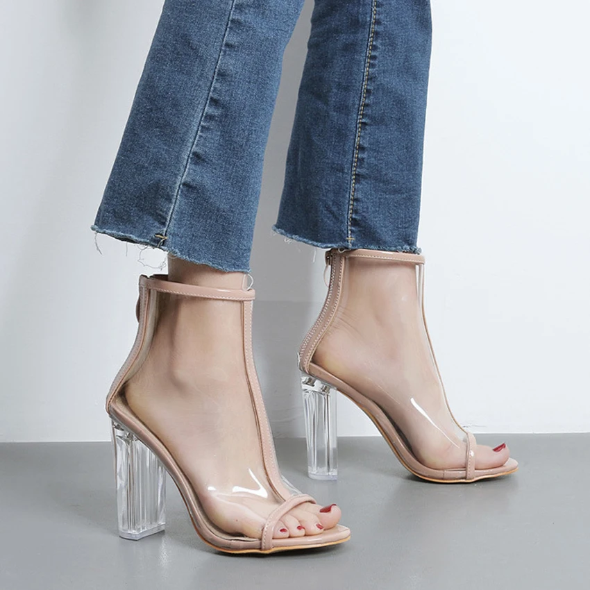 Transparent Women Sandals Women High Heels Boots Sandals Summer Female Shoes Casual Lady Shoes Woman Footwear
Transparent Women Sandals Women High Heels Boots Sandals Summer Female Shoes Casual Lady Shoes Woman Footwear