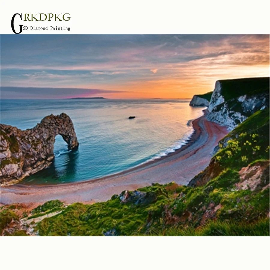 Sea view 5d diy diamond painting cartoon home wedding decoration rhinestone full square diamond embroidery picture 3D Mosaic ima
Sea view 5d diy diamond painting cartoon home wedding decoration rhinestone full square diamond embroidery picture 3D Mosaic ima