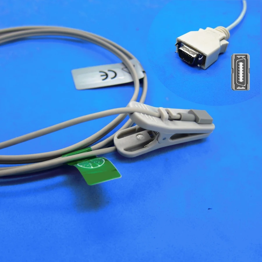 Long cable adult ear clip spo2 sensor for dolphin nellcor module patient monitor
Long cable adult ear clip spo2 sensor for dolphin nellcor module patient monitor