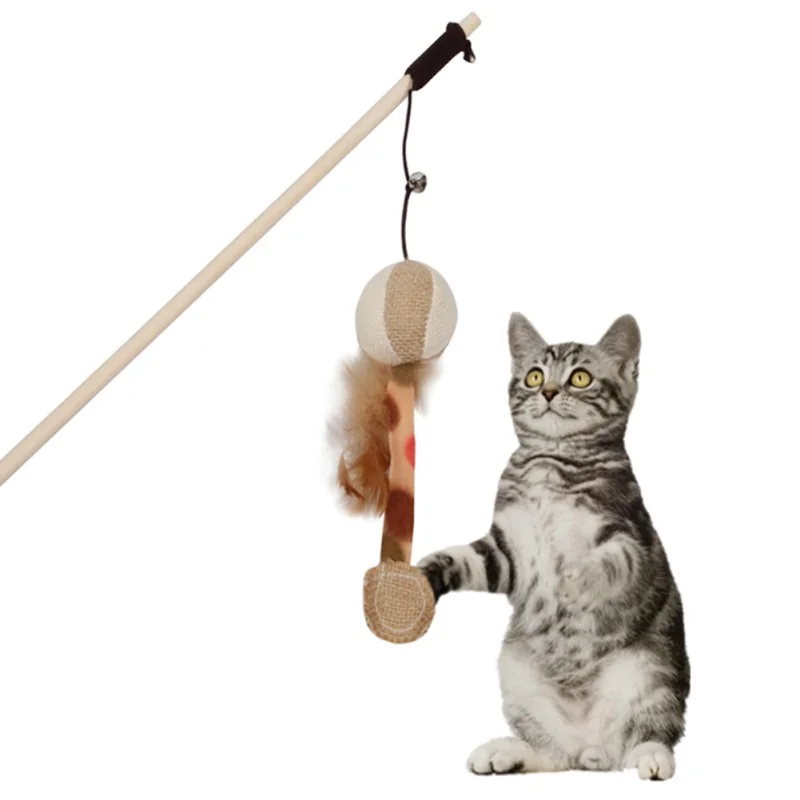 2019 Pet Cat Interactive Catcheroy Wooden Pole With Bells Elastic Rod Funny Cat Pumpkin Shape With Feather Cat Supplies
2019 Pet Cat Interactive Catcheroy Wooden Pole With Bells Elastic Rod Funny Cat Pumpkin Shape With Feather Cat Supplies
