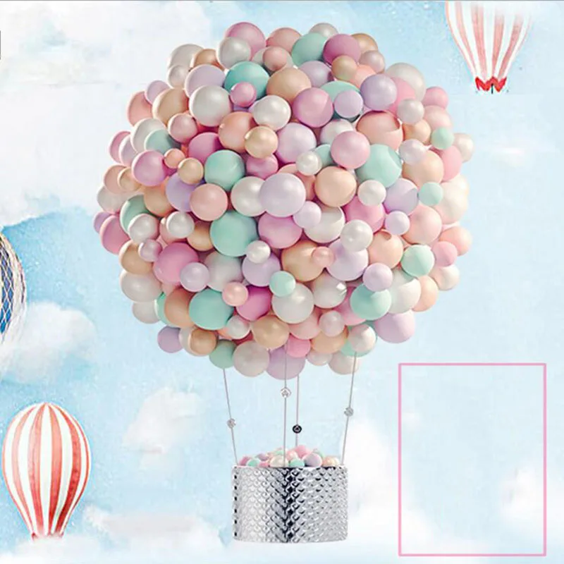 100pcs 10inch Macaron Color Latex Balloon Double Layer Balloon Wedding Decoration Baby Birthday Party Valentine's Day Decoration
100pcs 10inch Macaron Color Latex Balloon Double Layer Balloon Wedding Decoration Baby Birthday Party Valentine's Day Decoration