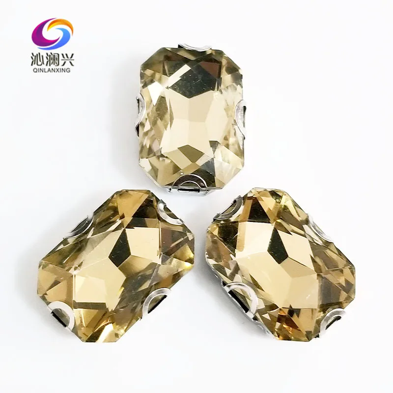 Light coffee Rectangle octagonal shape Glass Crystal sew on Anti hook D shape claw rhinestones,Diy Clothing accessories SWCD04
Light coffee Rectangle octagonal shape Glass Crystal sew on Anti hook D shape claw rhinestones,Diy Clothing accessories SWCD04