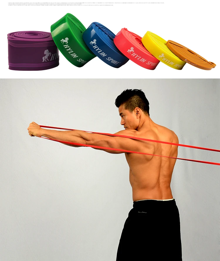 208cm Natural Latex Pull Up Physio Resistance Bands Fitness CrossFit Loop Bodybulding Yoga Exercise Fitness Equipment
208cm Natural Latex Pull Up Physio Resistance Bands Fitness CrossFit Loop Bodybulding Yoga Exercise Fitness Equipment
