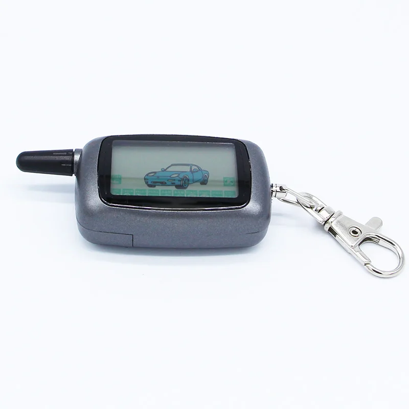 Russia Version Case Keychain For Starline A9 LCD Remote 2 Way Two Way Car Alarm System + silicone case
Russia Version Case Keychain For Starline A9 LCD Remote 2 Way Two Way Car Alarm System + silicone case