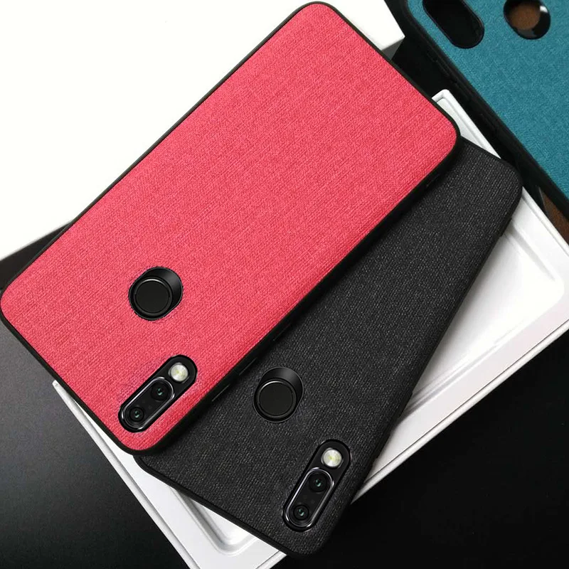 Luxury Cloth Texture Soft TPU case for Xiaomi Redmi Note 7 silicone Phone case for Redmi note 7 Pro Global Version case
Luxury Cloth Texture Soft TPU case for Xiaomi Redmi Note 7 silicone Phone case for Redmi note 7 Pro Global Version case