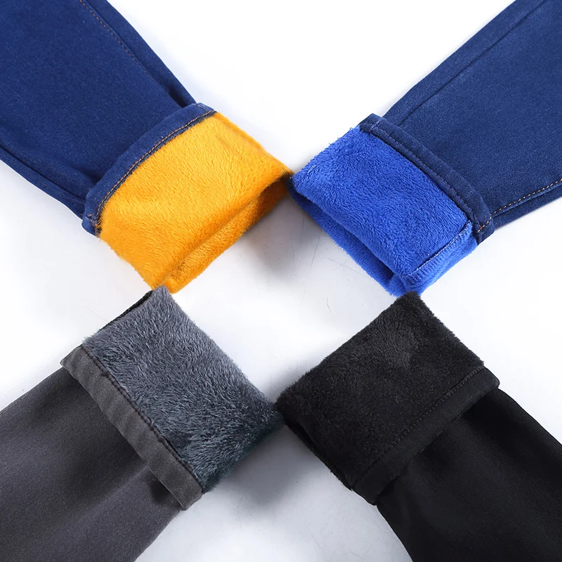 WKOUD Korean Skinny Jeans Pants Women Winter Warm Jeans Solid Slim Mid Waist Denim Trousers Black Fleeces Pencil Pants P8619
WKOUD Korean Skinny Jeans Pants Women Winter Warm Jeans Solid Slim Mid Waist Denim Trousers Black Fleeces Pencil Pants P8619