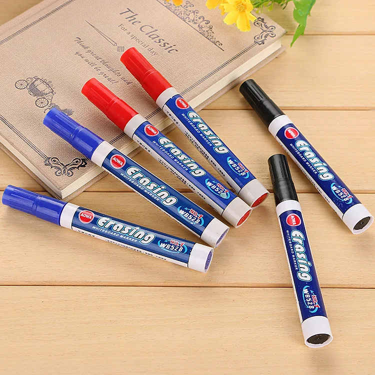 Erasable Large Whiteboard Marker Pen Blue Black Red Whiteboard Markers 30pcs/lot
Erasable Large Whiteboard Marker Pen Blue Black Red Whiteboard Markers 30pcs/lot