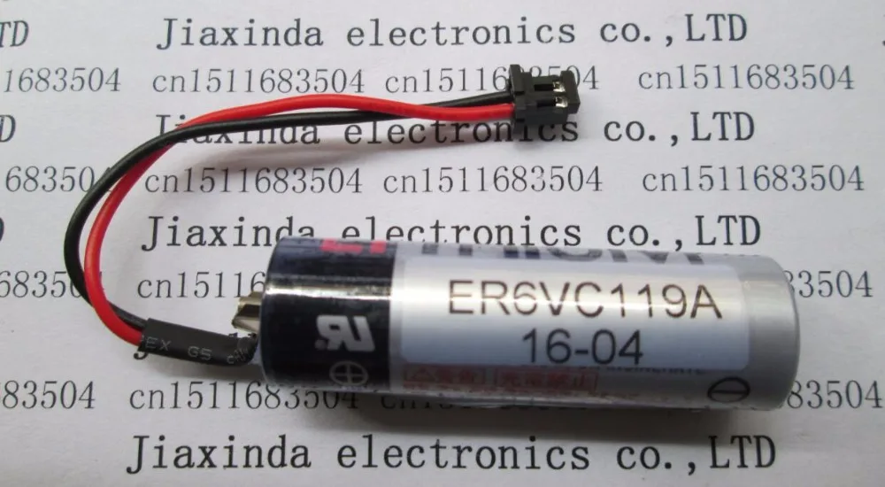 Горячая новинка ER6VC119A ER6VC119 6VC119A 6VC119 3,6 В, литиевая батарея PLC с разъемом
Горячая новинка ER6VC119A ER6VC119 6VC119A 6VC119 3,6 В, литиевая батарея PLC с разъемом