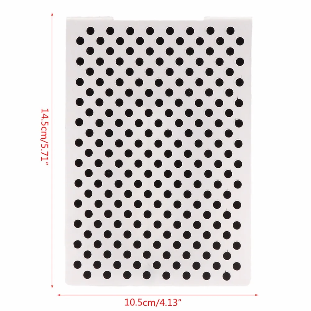 Plastic Embossing Folder Template for DIY Scrapbook Photo Album Card Paper Craft Dot Pattern-S001
Plastic Embossing Folder Template for DIY Scrapbook Photo Album Card Paper Craft Dot Pattern-S001