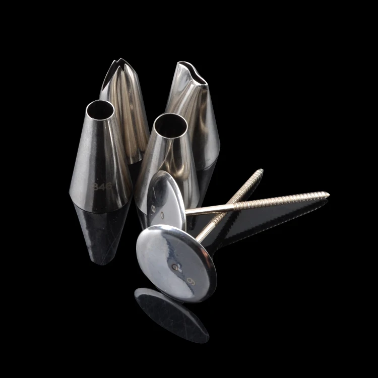 BAKEST 52pcs per lot Stainless Steel Pastry Cream Pastry Nozzle With Plastic Converter Cake Decorating Tools
BAKEST 52pcs per lot Stainless Steel Pastry Cream Pastry Nozzle With Plastic Converter Cake Decorating Tools