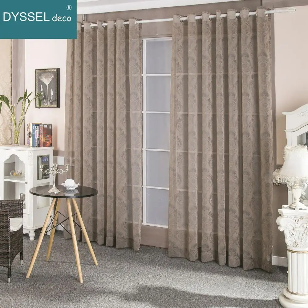 Retro Deco Home Geometric Jacquard Floral American Style Sheer Window Curtains Pencil Pleat Grommet Top for Living Bedroom
Retro Deco Home Geometric Jacquard Floral American Style Sheer Window Curtains Pencil Pleat Grommet Top for Living Bedroom