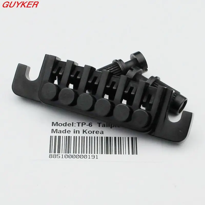 Guyker Guitar Bridge Tailpiece Vintage TP 6 70's Bridges With Studs For LP 6 String Electric Guitar Black
Guyker Guitar Bridge Tailpiece Vintage TP 6 70's Bridges With Studs For LP 6 String Electric Guitar Black