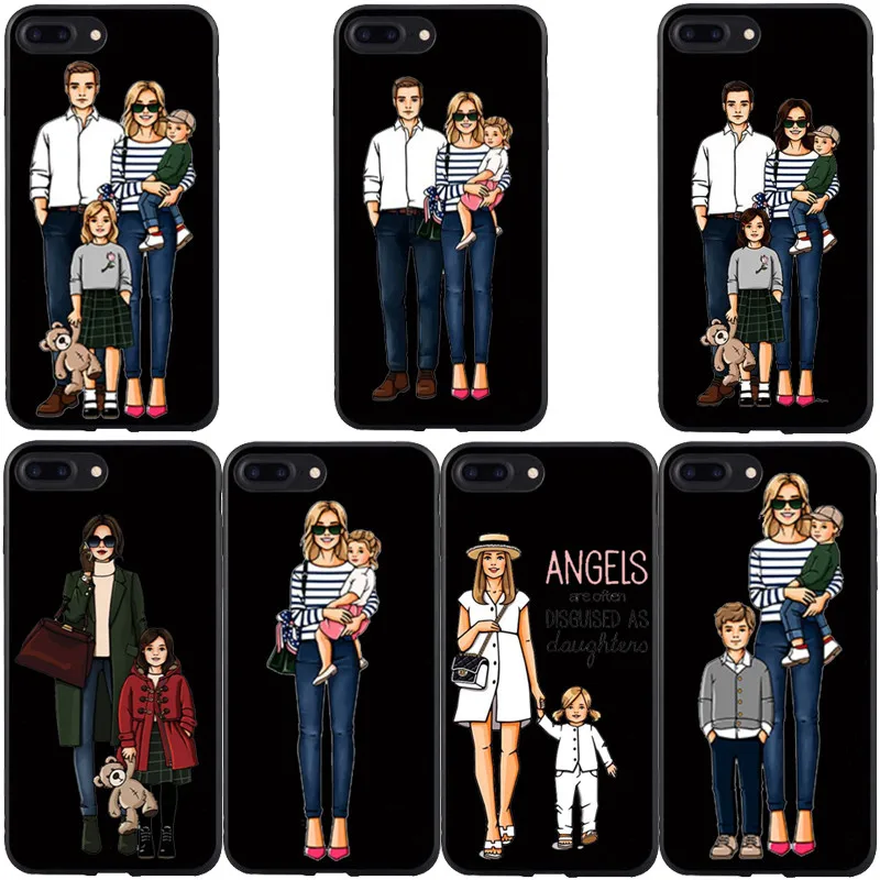 Fashion Baby Mom Girl Black TPU soft silicone phone case For iPhone11 11Pro Max X XR XS Max 8 8Plus 7 7Plus 6s 6Plus 5 SE
Fashion Baby Mom Girl Black TPU soft silicone phone case For iPhone11 11Pro Max X XR XS Max 8 8Plus 7 7Plus 6s 6Plus 5 SE