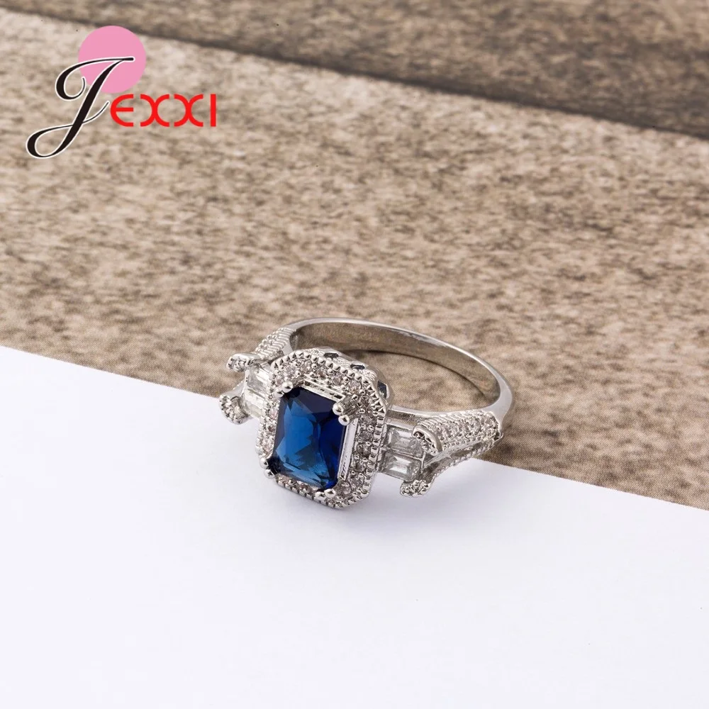 New Dark Blue Rectangle Cubic Zirconia Pure 925 Sterling Silver Rings Trendy Style Beautiful Anniversary Ring For Women
New Dark Blue Rectangle Cubic Zirconia Pure 925 Sterling Silver Rings Trendy Style Beautiful Anniversary Ring For Women