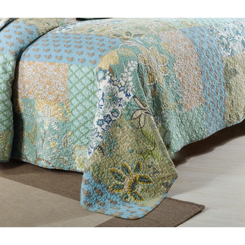 CHAUSUB Bedspreads Patchwork Quilt Set 3PCS Cotton Quilts For Bed Vintage Quilted Bed Cover Pillowcase King Handmade Coverlet
CHAUSUB Bedspreads Patchwork Quilt Set 3PCS Cotton Quilts For Bed Vintage Quilted Bed Cover Pillowcase King Handmade Coverlet