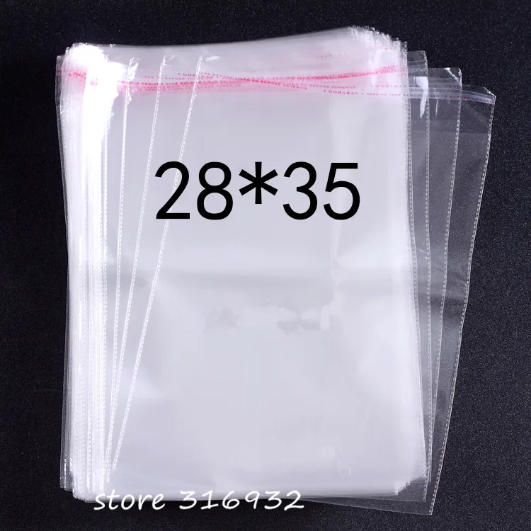 Clear Resealable Cellophane/BOPP/Poly Bags 28*35cm Transparent Opp Bag Packing Plastic Bags Self Adhesive Seal 28*35 cm
Clear Resealable Cellophane/BOPP/Poly Bags 28*35cm Transparent Opp Bag Packing Plastic Bags Self Adhesive Seal 28*35 cm