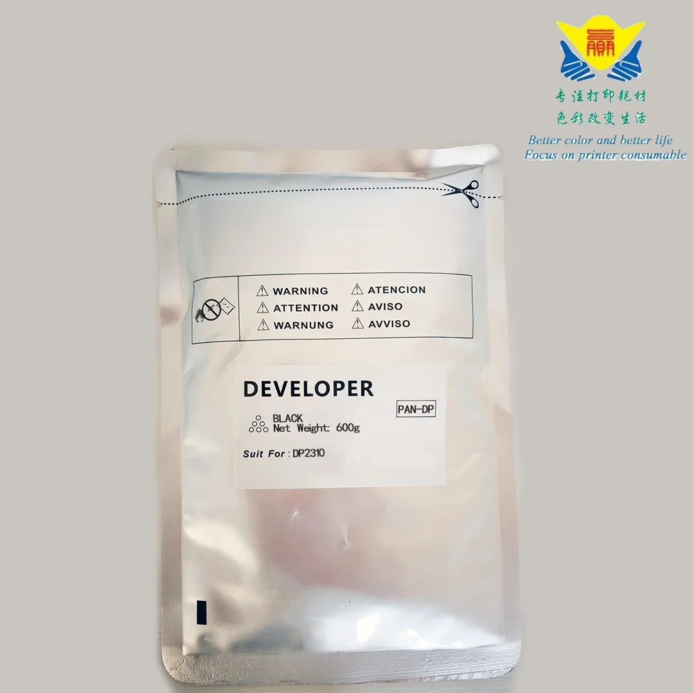 JIANYINGCHEN Compatible black developer powder for Panasonics DP2310 laser printer Copier 600g per bag
JIANYINGCHEN Compatible black developer powder for Panasonics DP2310 laser printer Copier 600g per bag