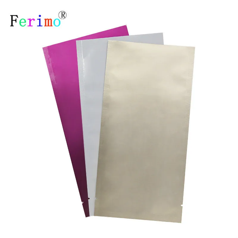 100pcs White/Gold/Rose Heat Sealable Aluminum Foil Flat Pouch Open Top Package Bag Small Self Adhesive Plastic Bags Wholesale
100pcs White/Gold/Rose Heat Sealable Aluminum Foil Flat Pouch Open Top Package Bag Small Self Adhesive Plastic Bags Wholesale