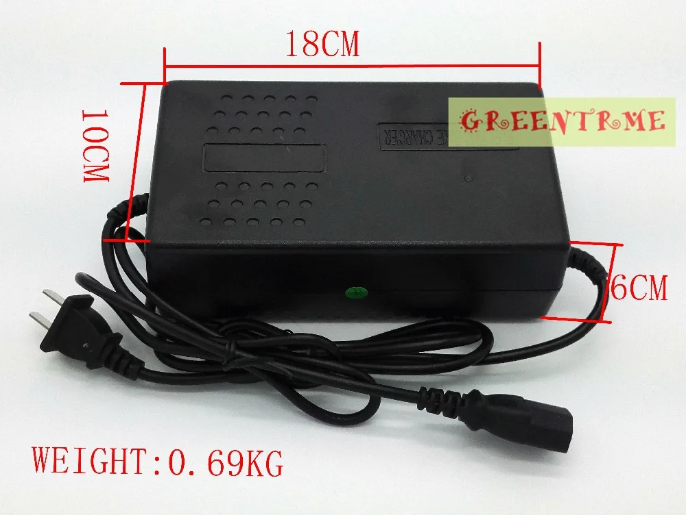 US/Canada 110VAC 60V 3A(amp) E-bike Motorcycle Charger/Lead Acid Battery Charger
US/Canada 110VAC 60V 3A(amp) E-bike Motorcycle Charger/Lead Acid Battery Charger