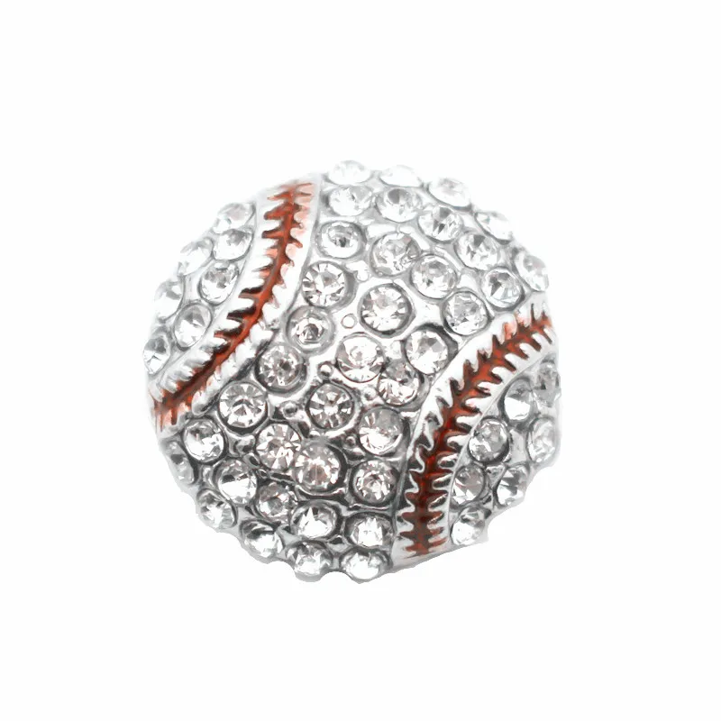 Newest 10pcs/lot Metal Enamel Baseball Crystal Sports Snap Charms Fit 18mm Ginger Snap Buttons Bracelets Necklace DIY Jewelry
Newest 10pcs/lot Metal Enamel Baseball Crystal Sports Snap Charms Fit 18mm Ginger Snap Buttons Bracelets Necklace DIY Jewelry