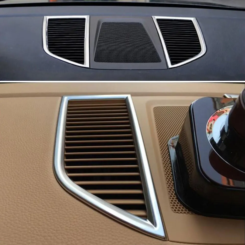 Car styling 4pcs ABS Interior Air Vent Outlet Central Panel Cover Trim Frame Decoration Sticker For Macan 2014-15 car styling
Car styling 4pcs ABS Interior Air Vent Outlet Central Panel Cover Trim Frame Decoration Sticker For Macan 2014-15 car styling