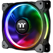 ТТ riing plus 12 светодиодный RGB вентилятор шасси (12 см * 1/16 8 млн