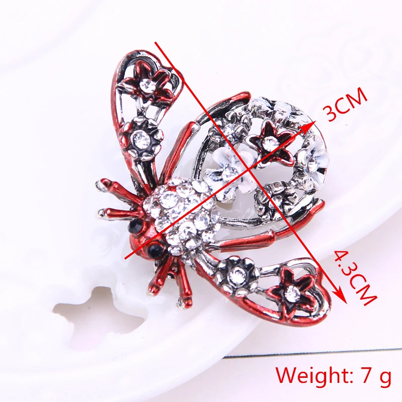 rhinestone spider brooch jewelery insect pins metal lapel pin men brooches for women flower broches
rhinestone spider brooch jewelery insect pins metal lapel pin men brooches for women flower broches
