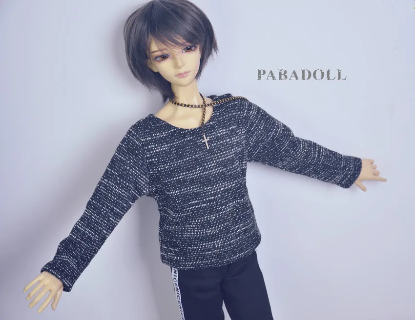 Крутой черный Повседневный свитер летучая мышь для куклы BJD 1/6,1/4,1/3,SD17, Одежда для куклы дяди CMB76
Крутой черный Повседневный свитер летучая мышь для куклы BJD 1/6,1/4,1/3,SD17, Одежда для куклы дяди CMB76