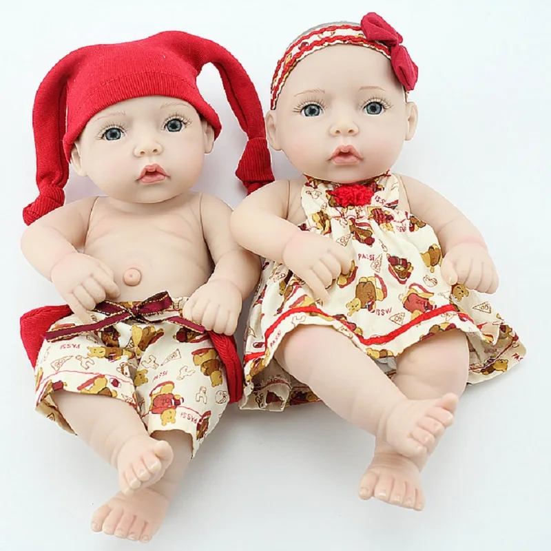 11inch 28cm Reborn Baby Doll Silicone Lifelike Toy Gift for Children Christmas Presents Toy
11inch 28cm Reborn Baby Doll Silicone Lifelike Toy Gift for Children Christmas Presents Toy