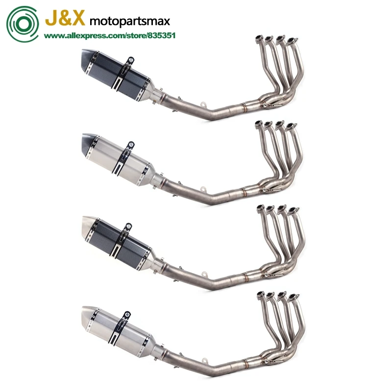 Full Exhaust Escape System Slip On For Kawasaki Z800 Motorcycle Modified Full Middle Link Pipe
Full Exhaust Escape System Slip On For Kawasaki Z800 Motorcycle Modified Full Middle Link Pipe
