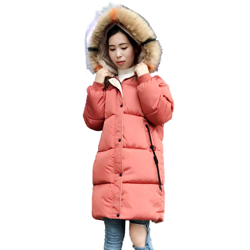 TAJIYANE Woman Winter Coats And Jackets Long Coat Fur Collar Hooded Jacket Women Korean Coat Down Cotton Parkas Mujer 2018 ZL267
TAJIYANE Woman Winter Coats And Jackets Long Coat Fur Collar Hooded Jacket Women Korean Coat Down Cotton Parkas Mujer 2018 ZL267