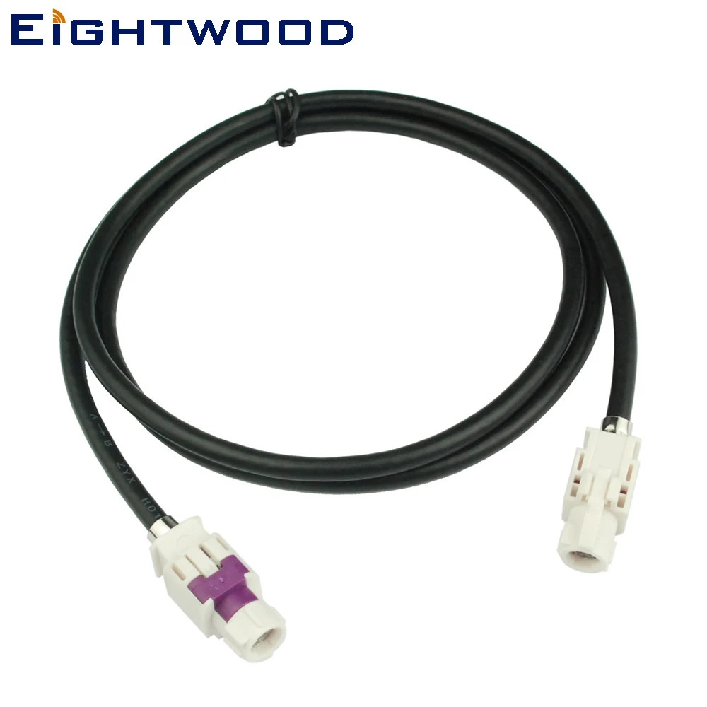 Eightwood Vehicle High-speed Transmission Connections Cable FAKRA HSD B Female to Female LVDS 120cm Shielded Dacar 535 4-Core
Eightwood Vehicle High-speed Transmission Connections Cable FAKRA HSD B Female to Female LVDS 120cm Shielded Dacar 535 4-Core
