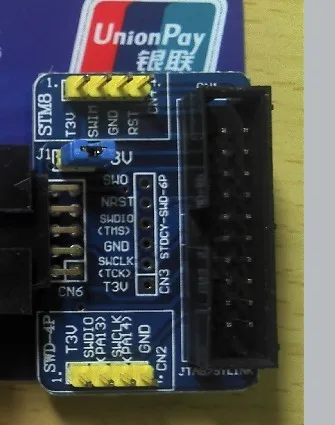J LINK плата адаптера JTAG SWD SWIM STM32 STM8 включая 4 линии Dugang to SWD|Детали для приборов