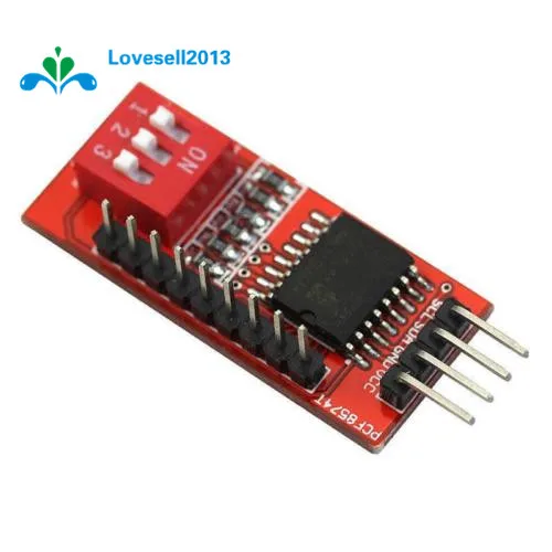 

PCF8574T I/O Fr I2C Port Interface Support Arduino Cascading Extended Module