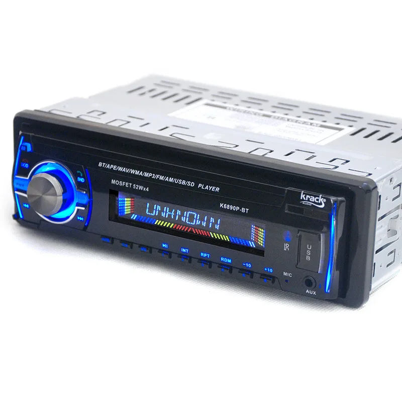 Новые Bluetooth Автомобильный mp3 плеер MP3 машина карты U диск панель съемная hands free