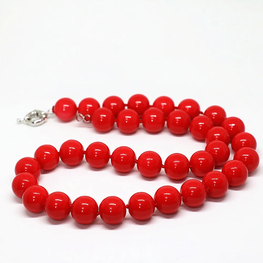 Best sale fashion imitation red coral round beads necklace 8,10,12,14mm women party weddings gift jewelry 18inch B1510
Best sale fashion imitation red coral round beads necklace 8,10,12,14mm women party weddings gift jewelry 18inch B1510
