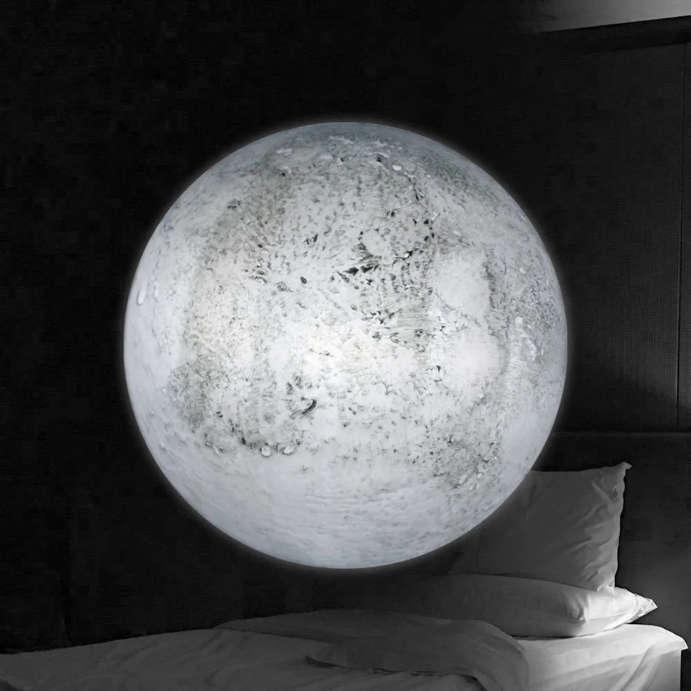 Indoor LED Moon Lamp With Remote Control Relaxing Healing Wall Hanging Lamp Night Light Sensor Decoration for Kids Children Gift
Indoor LED Moon Lamp With Remote Control Relaxing Healing Wall Hanging Lamp Night Light Sensor Decoration for Kids Children Gift