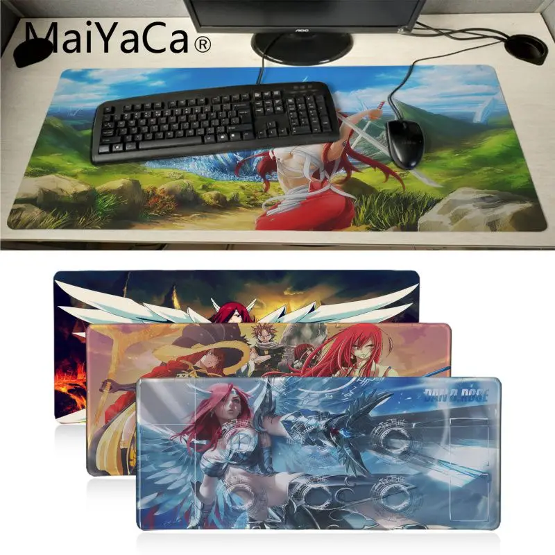 Игровой коврик для мыши Maiyaca erza scarlet с хвостом Феи из натурального каучука, Настольный коврик для игрового плеера, компьютерный коврик для мы...
Игровой коврик для мыши Maiyaca erza scarlet с хвостом Феи из натурального каучука, Настольный коврик для игрового плеера, компьютерный коврик для мы...