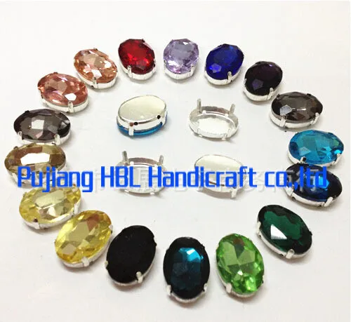 13x18mm 50pcs/lot Crystal Oval Silver Base Jewelry Decoration Loose Beads Shining Sew On Rhinestones With Claw
13x18mm 50pcs/lot Crystal Oval Silver Base Jewelry Decoration Loose Beads Shining Sew On Rhinestones With Claw