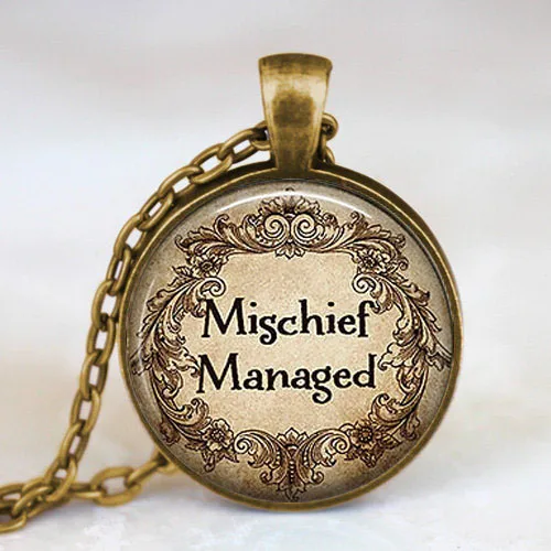 Man Inspired US Movie Mischief Managed Fashion Necklace brass Pendant steampunk Jewelry Gift women new chain mens vintage 2017
Man Inspired US Movie Mischief Managed Fashion Necklace brass Pendant steampunk Jewelry Gift women new chain mens vintage 2017
