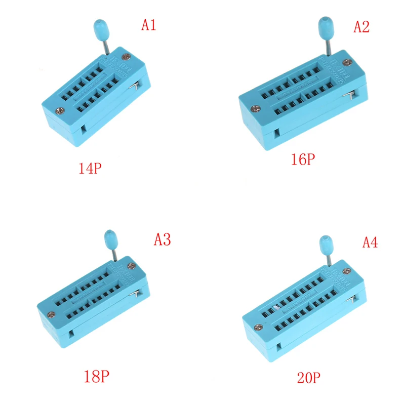 1pc Hot Selling 14/16/18/20/24/28/32/40 Pin IC Test Universal ZIF Socket Universal IC Test Universal ZIF Socket
1pc Hot Selling 14/16/18/20/24/28/32/40 Pin IC Test Universal ZIF Socket Universal IC Test Universal ZIF Socket