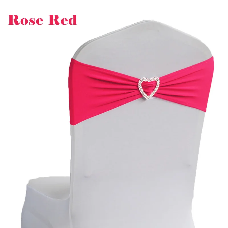 50pcs Wedding Chair Sashes Band Heart Shape Buckle Lycra Spandex Stretch Wedding Party Banquet Decoration Pink White Black
50pcs Wedding Chair Sashes Band Heart Shape Buckle Lycra Spandex Stretch Wedding Party Banquet Decoration Pink White Black