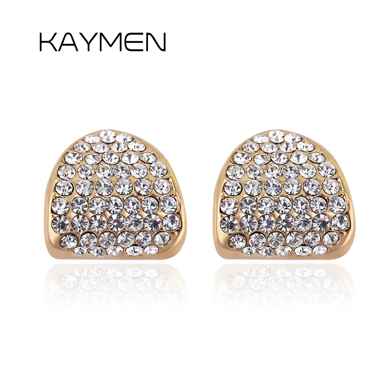 New Gold Plated Full Rhinestones Teardrop Fashion Earrings Handmade Boho Sweet Ear-studs Jewelry for Women Girls High Quality
New Gold Plated Full Rhinestones Teardrop Fashion Earrings Handmade Boho Sweet Ear-studs Jewelry for Women Girls High Quality