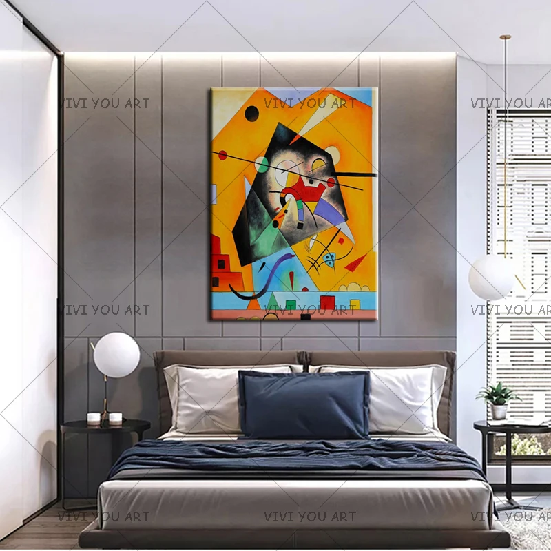 New Handmade Wassily Kandinsky Abstract Oil Painting Unframed Canvas Technical Artist Drawing Picture Wall Art Home Decoration
New Handmade Wassily Kandinsky Abstract Oil Painting Unframed Canvas Technical Artist Drawing Picture Wall Art Home Decoration