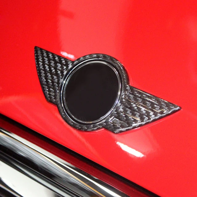 Carbon Fiber Pattern Sticker Outside Emblem Front Old Badge For MINI COOPER F55 F56 F54 Car Styling Body Sticker AUTO Decoration
Carbon Fiber Pattern Sticker Outside Emblem Front Old Badge For MINI COOPER F55 F56 F54 Car Styling Body Sticker AUTO Decoration
