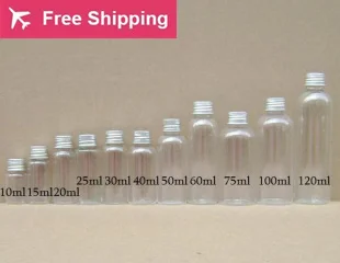 free shipping 50/60/75mlClear Plastic Silver Aluminum Cover transparent aluminum cap bottles, medical empty Plastic Bottles
free shipping 50/60/75mlClear Plastic Silver Aluminum Cover transparent aluminum cap bottles, medical empty Plastic Bottles
