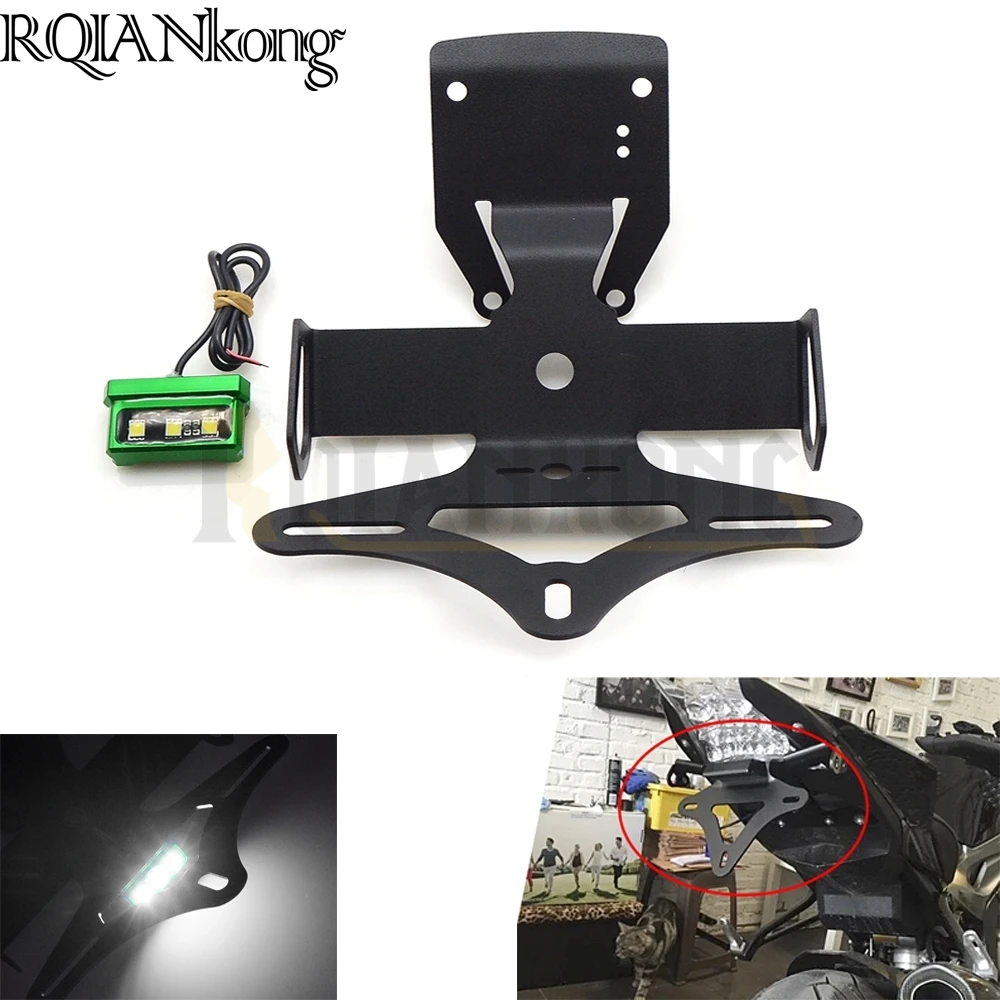 Motorcycle Fender Eliminator License Plate Frame Number Plate Holder Tail Tidy With led For Kawasaki Z900 2017
Motorcycle Fender Eliminator License Plate Frame Number Plate Holder Tail Tidy With led For Kawasaki Z900 2017